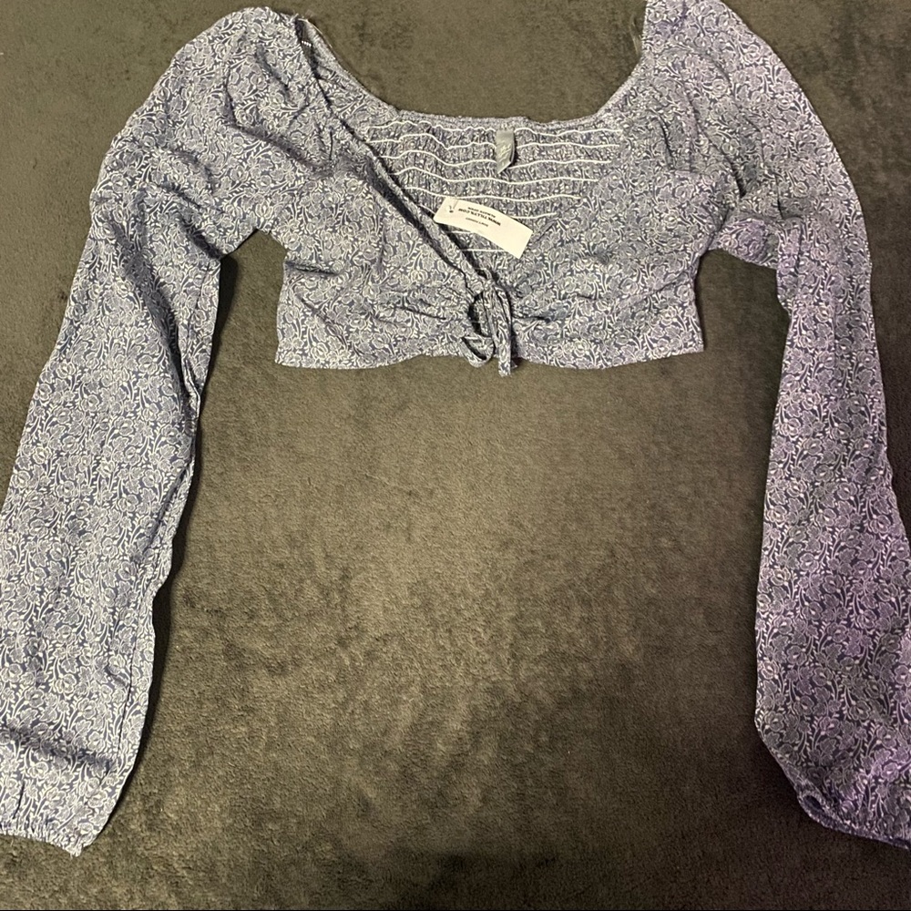 Long sleeve Crop top